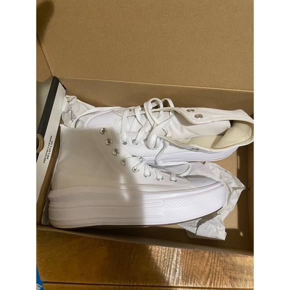 Converse Chuck Taylor All Star Move Platform Canvas Sneakers Women sz 9 - Picture 9 of 9